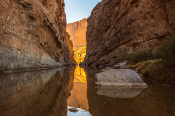 Santa Elena Canyon in Big Bend National Park, Texas