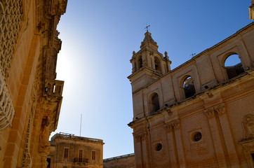 Fototapeta premium Vieille ville de Mdina, Malte