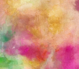 Detailed close up grunge abstract background. Dry brush strokes hand drawn oil textured paint on canvas texture. Creative simple pattern for graphic work, web design or wallpaper. Vintage style.