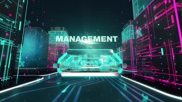 BPR with digital technology concept