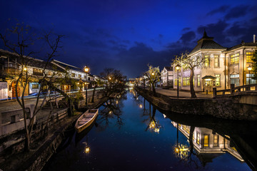 岡山　倉敷　ブルーアワー