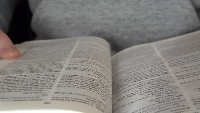 Lectura de la biblia 