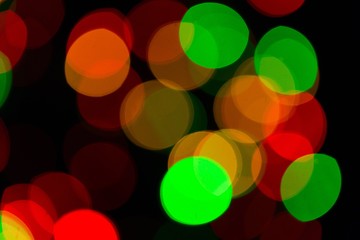 Blurred Night Lights