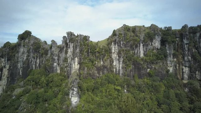 Drone out in Pio pio Cliffs