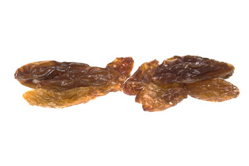 raisins isolated on white background