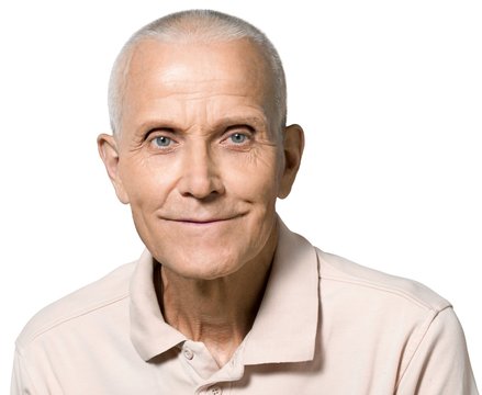 Portrait of a Smiling Senior Man