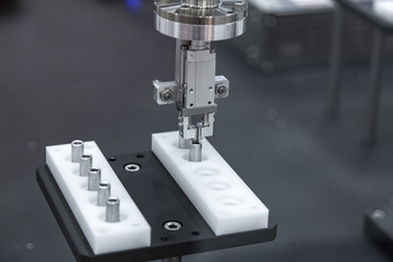 Machine robot working