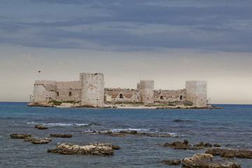 Fototapeta na wymiar Mersin corycus Castle
