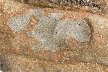The rocky sea background at Phuket Thailand