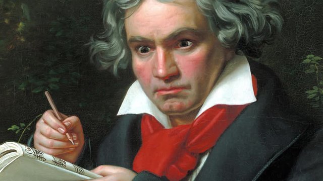 Ludvig Van Beethoven Animated Painting