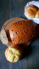 Frisches Brot vom Bäcker