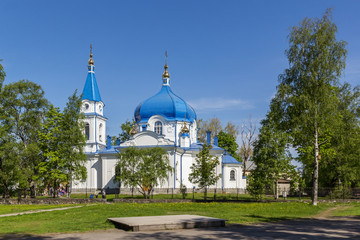 Fototapeta na wymiar Church of St. Nicholas in Sortavala, Karelia