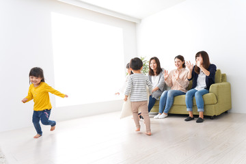 ママ友と子どもたち