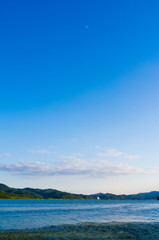 Han river at summer afternoon