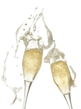 Toasting Champagne Flutes