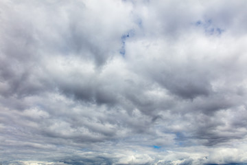 Clouds before the rain as a background