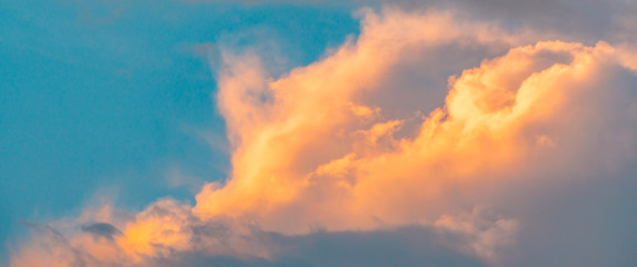Orange Clouds