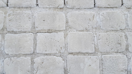 Background texture of stone street floor