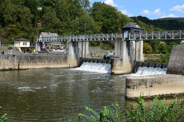 Staustufe und Schleuse Nassau, Lahn