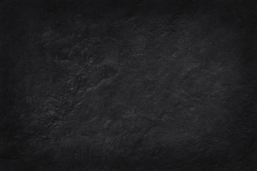 Dark grey black slate texture in natural pattern with high resolution for background and design art work. Black stone wall.
