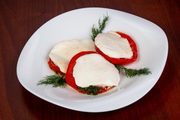 Italian Caprese salad