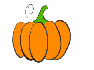 Kürbiskopf Grafik