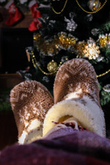 Christmas morning