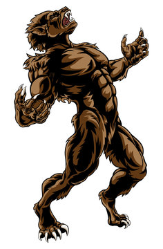Scary Werewolf Monster
