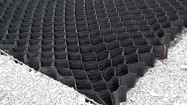Geogrid, Driveway Grid, Ground Reinforcement Grids, Industrial geocells. 