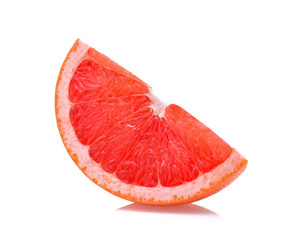 Grapefruit isolated on white background