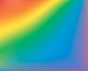 Vector illustration of a background in the colors of the rainbow