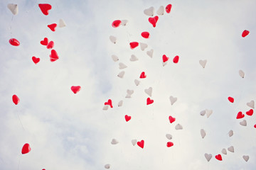 Herz Luftballons (Hochzeit)