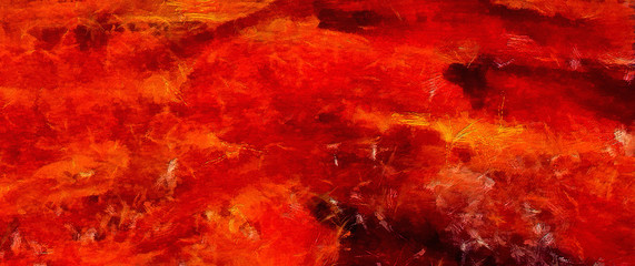 Close up oil paint abstract background. Art textured brushstrokes in macro. Part of painting. Old style artwork. Dirty watercolor texture. Modern pattern. Chaotic splashes. Multi-colors design.