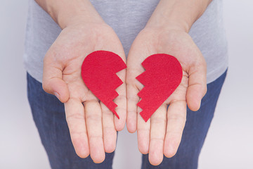 Fototapeta premium kalp parçaları