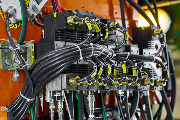 hydraulic hose system oil drive system
