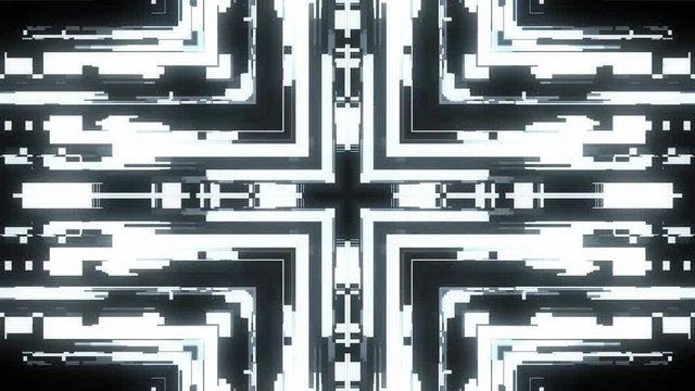 fast symmetrical cross shape shiny glitch interference screen background for logo animation new quality digital twitch technology pattern colorful video footage
