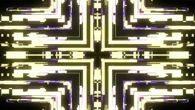 fast symmetrical cross shape shiny glitch interference screen background for logo animation new quality digital twitch technology pattern colorful video footage
