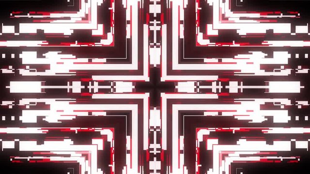 fast symmetrical cross shape shiny glitch interference screen background for logo animation new quality digital twitch technology pattern colorful video footage