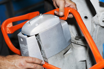boat racing steering part