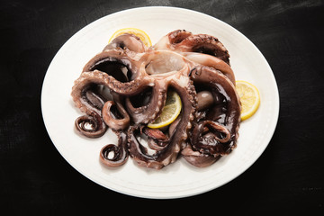 Raw Octopus