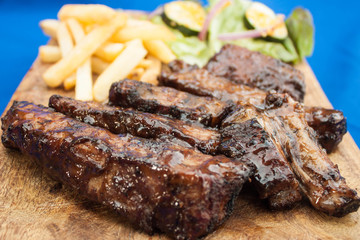 Costillas BBQ