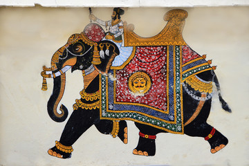 King on Royal Elephant, Udaipur
