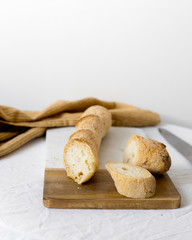 Freshly baked French gluten free bread 