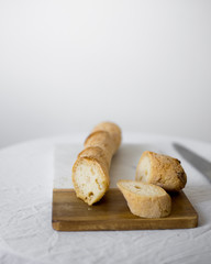Freshly baked French gluten free bread 