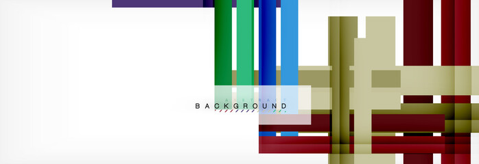 Line abstract background, vector modern template