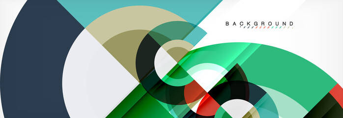 Obraz premium Wektorowy kółkowy abstrakcjonistyczny tło