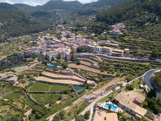 drone shot mallorca estellencs