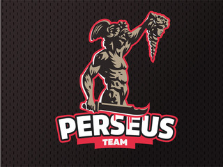 Perseus with the head of Medusa. 