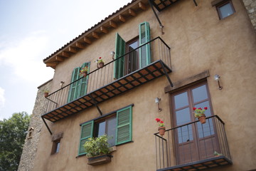 Fototapeta na wymiar balcón