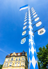 bavarian maypole